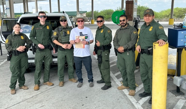 Somebody Cares hosts appreciation day for border patrol workers in Mission TX.