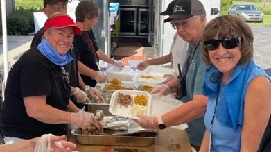 5000 meals served in Perry, Florida, after Hurricane Idalia