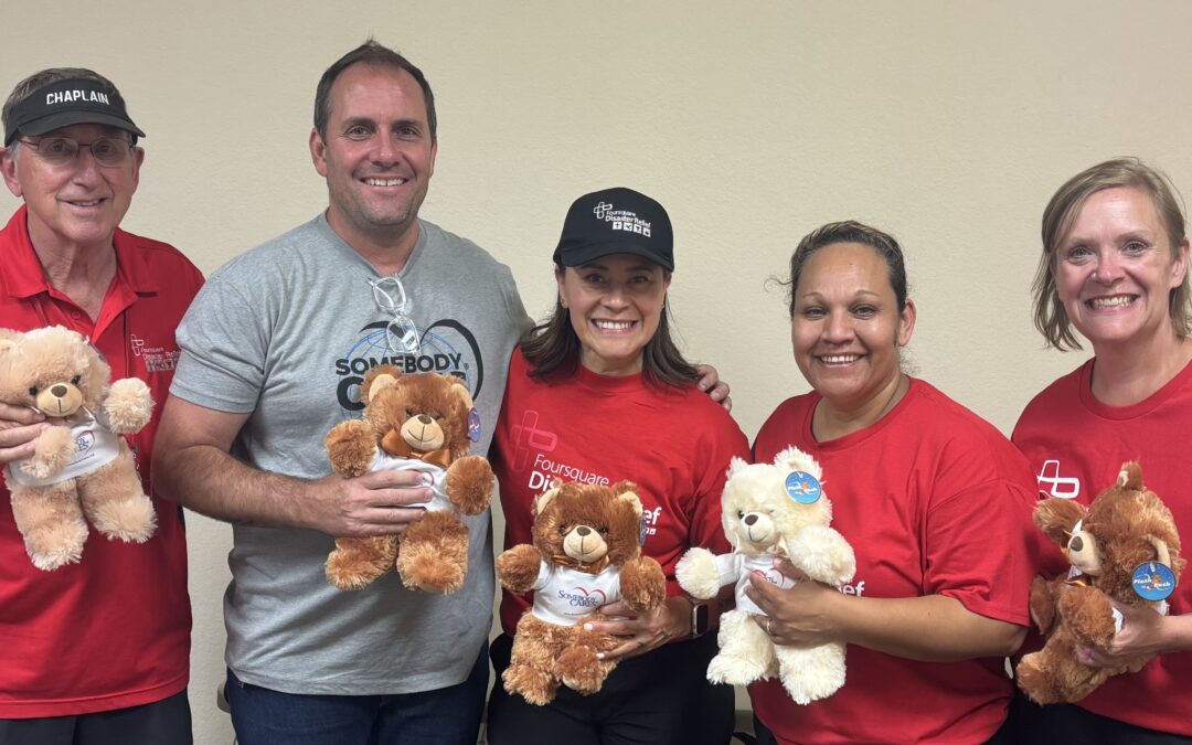 God’s perfect timing! Comfort bears bring relief to single mom